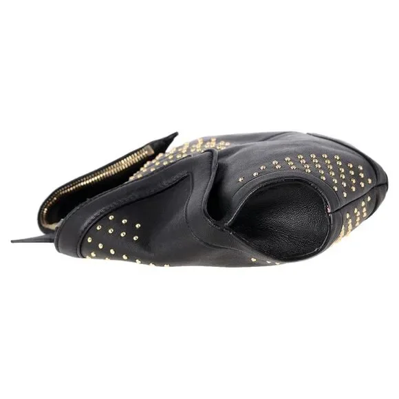 Alexander McQueen Manta Clutch in Black Leather - Picture 3 of 10